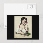 ジョセフィーヌ・デュコレット – リベリー、ファンティン・ラトゥール後 ポストカード (正面/裏面)