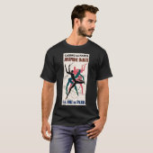 ジョセフィーヌ・ベイカーのアートデコのポスター。 Tシャツ (正面フル)