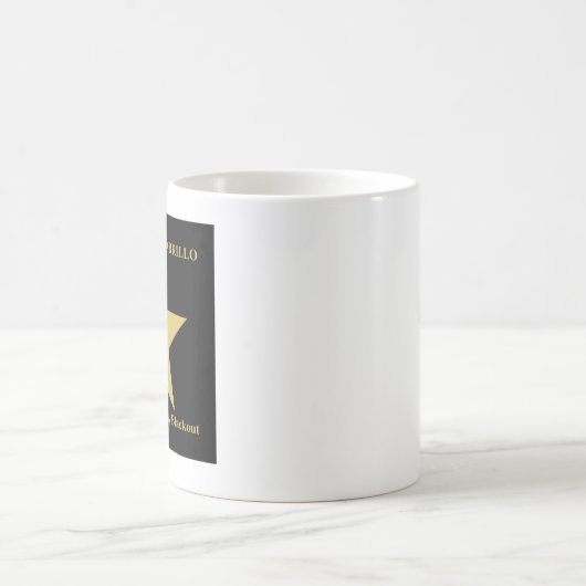 ジョセフカリロアルティメット有名人ブラックアウトプットマグ コーヒーマグカップ (中央)