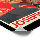 ジョセフステアリンアンチジョーおもしろいバイデン氏 ポスター (角)