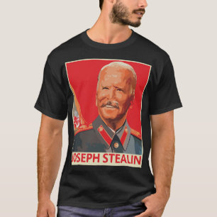 ジョセフステアリンアンチジョーおもしろいバイデン氏 Tシャツ