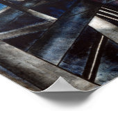 ジョセフステラブルックリンブリッジ ポスター (角)