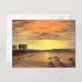 ジョセフマロットターナーペトワースパーク ポストカード (正面/裏面)