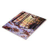 ジョセフ絵画・ファルカーソンの有名な残照。 タイル (側面)