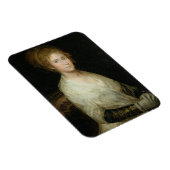 ジョセフ考えア・バイュー(d.1812)の妻になるポートレート マグネット (右側)