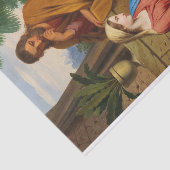 ジョセフ・アーノルド長老による聖家 薄葉紙 (詳細)