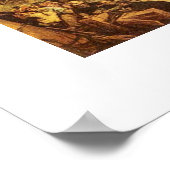 ジョセフ・ウィリアム・ターナーによるトラファルガーの戦い ポスター (角)