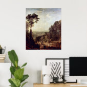 ジョセフ・ウィリアム・ターナーによる小川の横断 ポスター (ホームオフィス)