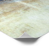 ジョセフ・ウィリアム・ターナーによる難破船の翌朝 ポスター (角)