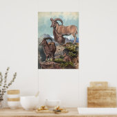 ジョセフ・ウルフによるアウダッド ポスター (キッチン)