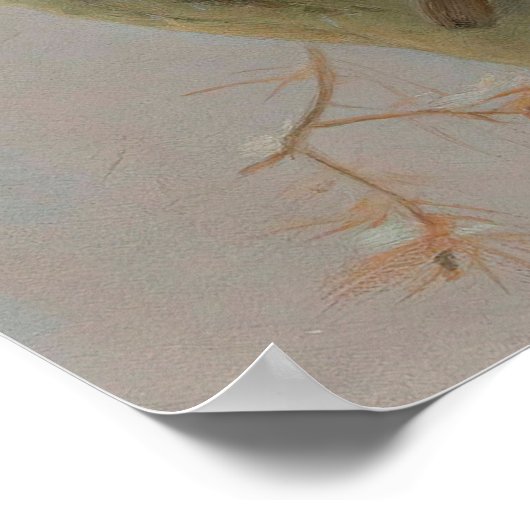 ジョセフ・ウルフによるノルウェーのギャルファルコン ポスター (角)