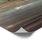 ジョセフ・ウルフのサドル・バードコウノトリ ポスター (角)