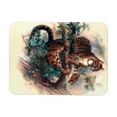 ジョセフ・ウルフの白雲の虎 マグネット (横)