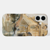 ジョセフ・ジョン・シンガー・サージェントによる『ヴェネツィアの乞食の川』 Case-Mate iPhoneケース (裏面 (横))