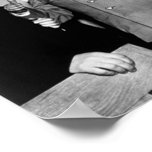 ジョセフ・スターリンとモロトフ – 第二次世界大戦 – 1945 ポスター (角)