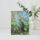 ジョセフ・ステラによる私の人生の木 ポストカード (スタンド正面)