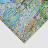 ジョセフ・ステラによる私の人生の木 薄葉紙 (詳細)