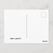 ジョセフ・スミス、末日聖人ポストカード ポストカード (裏面)