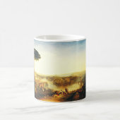 ジョセフ・ターナーによるチルド・ハロルドの巡礼 コーヒーマグカップ (中央)
