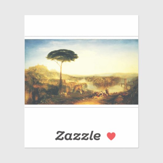 ジョセフ・ターナーによるチルド・ハロルドの巡礼 シール (シート)