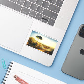 ジョセフ・ターナーによるチルド・ハロルドの巡礼 シール (ノートパソコンとiPhone)