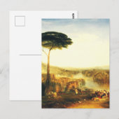 ジョセフ・ターナーによるチルド・ハロルドの巡礼 ポストカード (正面/裏面)