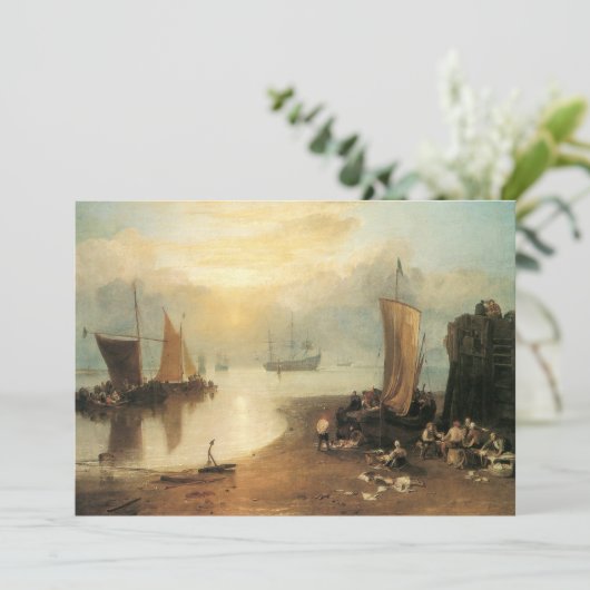 ジョセフ・ターナーによる蒸気を通して昇る太陽 招待状 (スタンド正面)