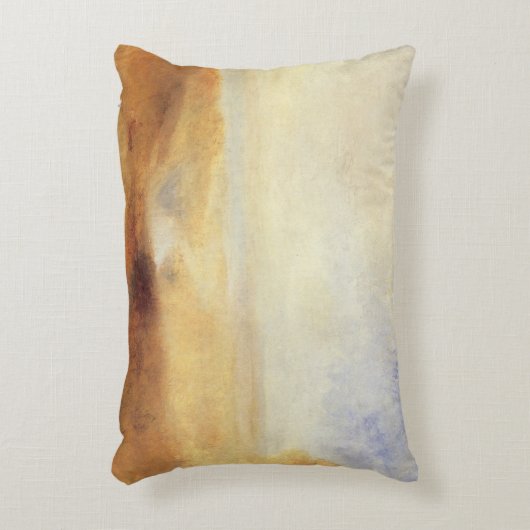 ジョセフ・ターナーによる遠江湾の風景 アクセントクッション (正面(垂直))