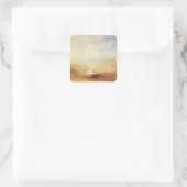 ジョセフ・ターナーによる遠江湾の風景 スクエアシール (バッグ)