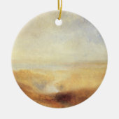 ジョセフ・ターナーによる遠江湾の風景 セラミックオーナメント (正面)