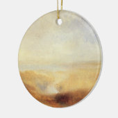 ジョセフ・ターナーによる遠江湾の風景 セラミックオーナメント (左)