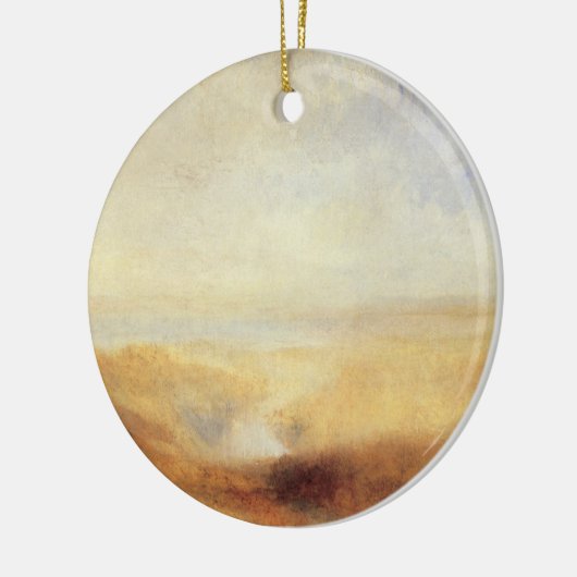ジョセフ・ターナーによる遠江湾の風景 セラミックオーナメント (左)