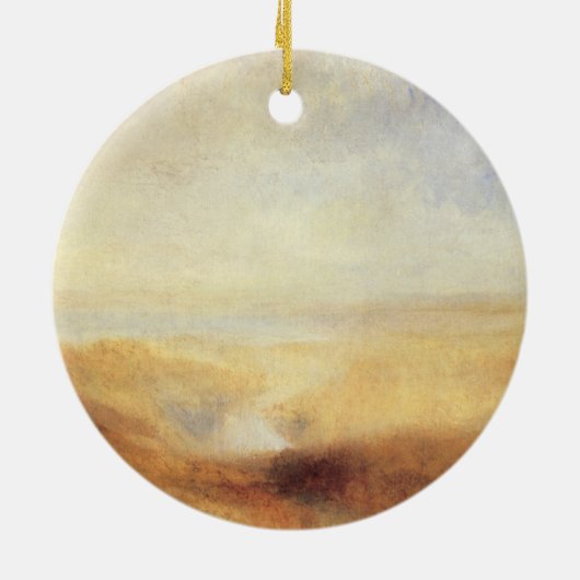 ジョセフ・ターナーによる遠江湾の風景 セラミックオーナメント (裏面)