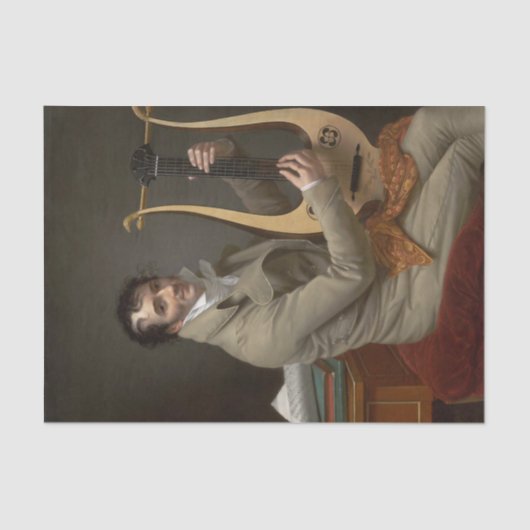 ジョセフ・ドミンク・ファブリ遊ーのライレ・ギター 薄葉紙 (正面)