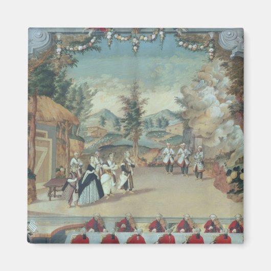 ジョセフ・ハイドンがオペラの最初の演奏で マグネット (正面)