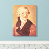 ジョセフ・ハイドン キャンバスプリント (インサイチュ (ウッドフロア))