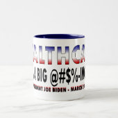 ジョセフ・バイデンの大事のマグ ツートーンマグカップ (中央)