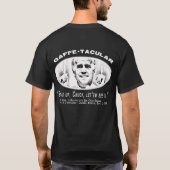 ジョセフ・バイデンの失敗tacularのティー tシャツ (裏面)