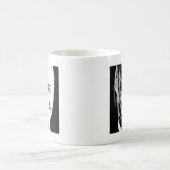 ジョセフ・バイデンの正方形のポートレート- .PNG コーヒーマグカップ (中央)