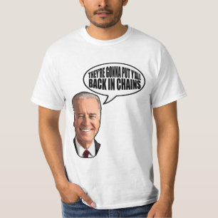 ジョセフ・バイデンの背部拘禁された Tシャツ