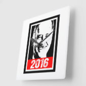 ジョセフ・バイデン2016.png スクエア壁時計 (傾斜)