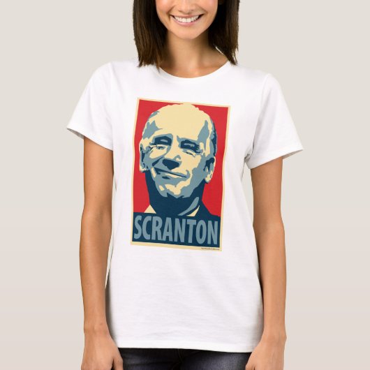 ジョセフ・バイデン- Scranton: OHPの女性上 Tシャツ (正面)
