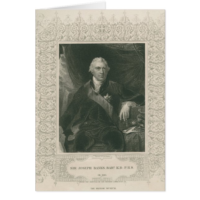 ジョセフ・バンクス卿 (正面)