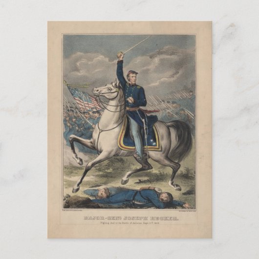 ジョセフ・フッカー ポストカード (正面)