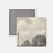 ジョセフ・フランシスの邸宅,トムの川, NJ マグネット (正面/裏面)