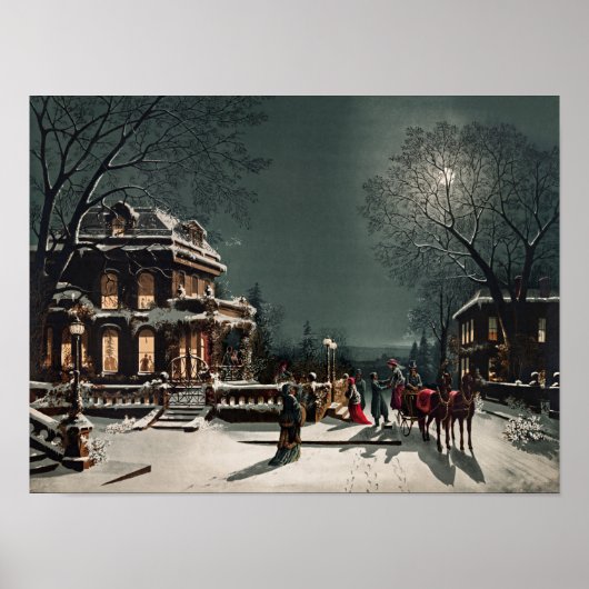 ジョセフ・フーバーとソンズによるクリスマスイブ ポスター (正面)