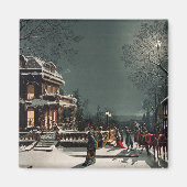 ジョセフ・フーバーとソンズによるクリスマスイブ マグネット (正面)