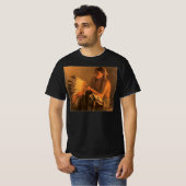 ジョセフ・ヘンリー・シャープによる古式戦闘羽飾 Tシャツ (正面フル)