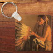 ジョセフ・ヘンリー・シャープによる旧軍帽 キーホルダー (正面)