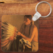 ジョセフ・ヘンリー・シャープによる旧軍帽 キーホルダー (裏面)